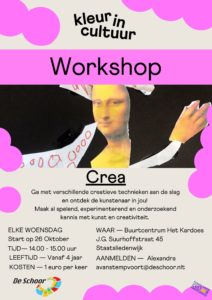 flyer kleur in cultuur.