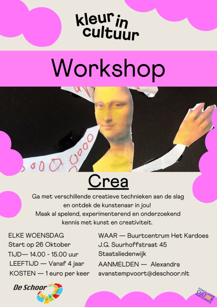 flyer kleur in cultuur.