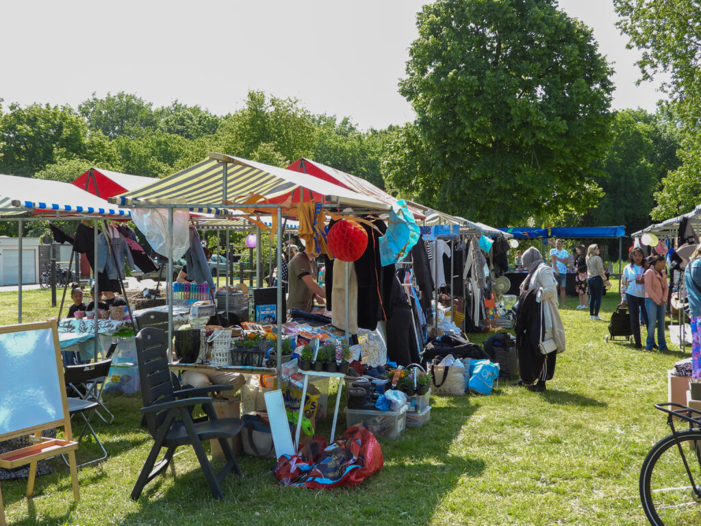 Kraampjes met spullen